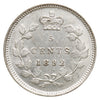 1892 Obv. 2 Canada 5-cents Almost Uncirculated (AU50) $