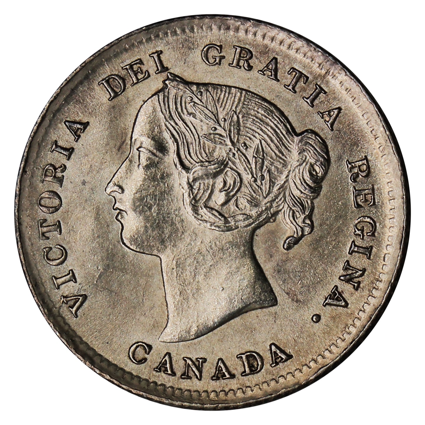 1898 Canada 5-cents UNC+ (MS62) $