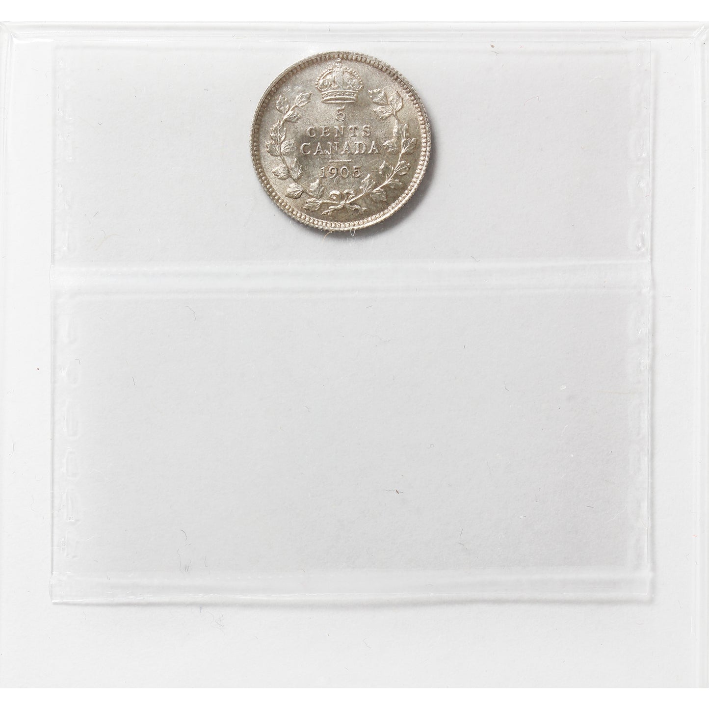 1905 Canada 5-cents ICCS Certified MS63 (XHI 373)