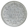 1910 Pointed Leaves Canada 5-cents ICCS Certified MS63