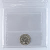 1870 Flat Border Canada 5-cents ICCS Certified AU55