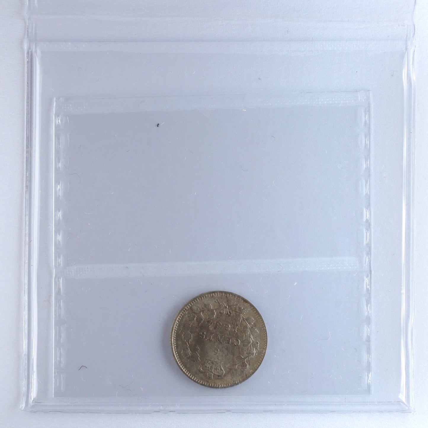 1884 Far 4 Canada 5-cents ICCS Certified EF40