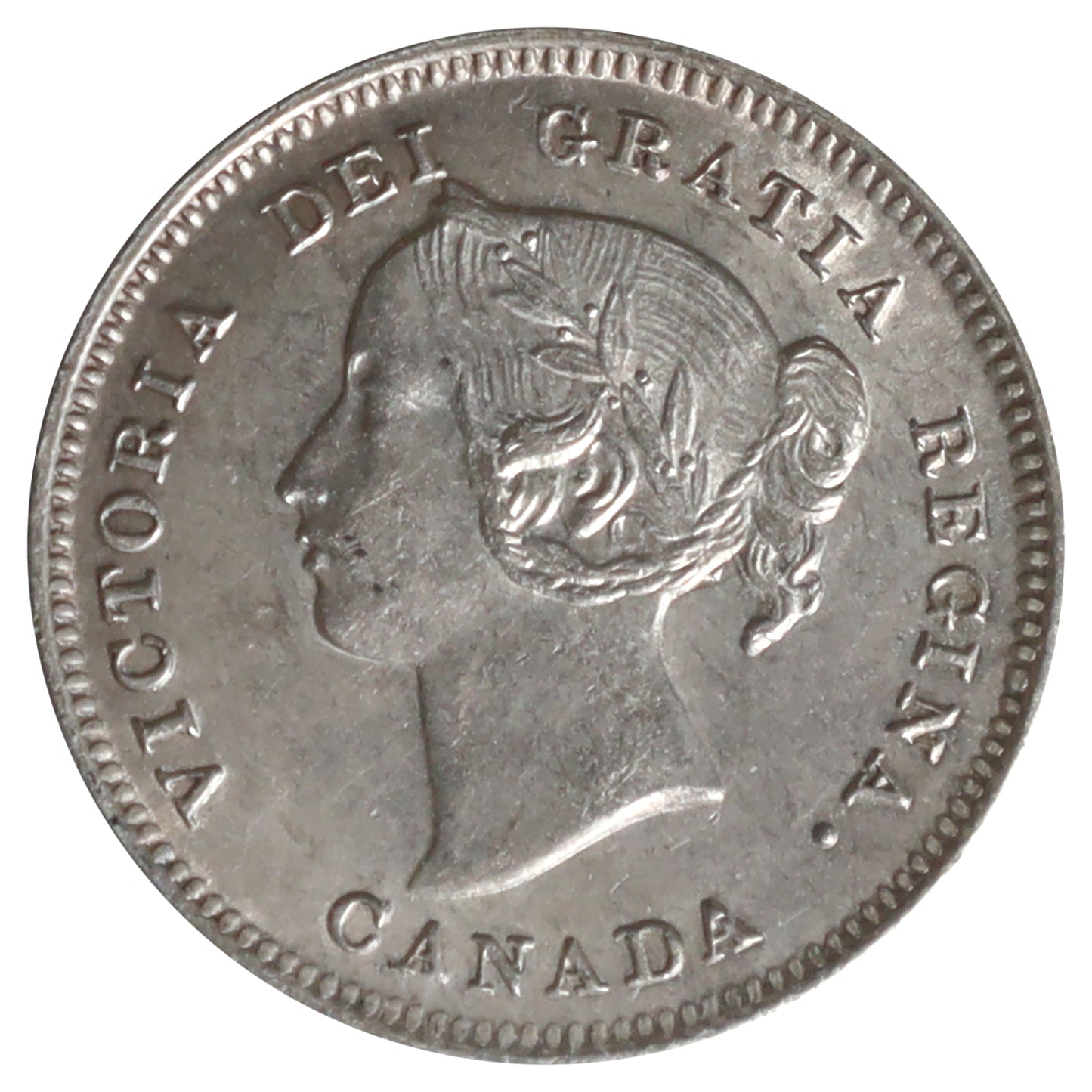 1901 Canada 5-cents ICCS Certified MS63 (XCZ 546)