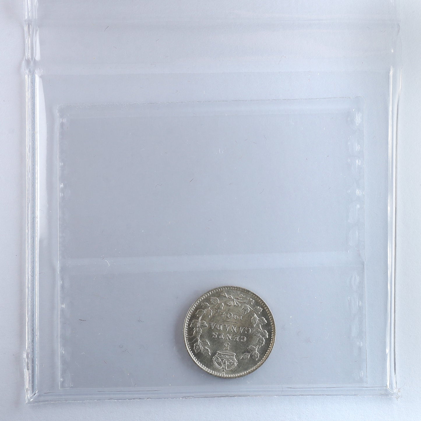 1904 Canada 5-cents ICCS Certified M63 (XCZ 883)