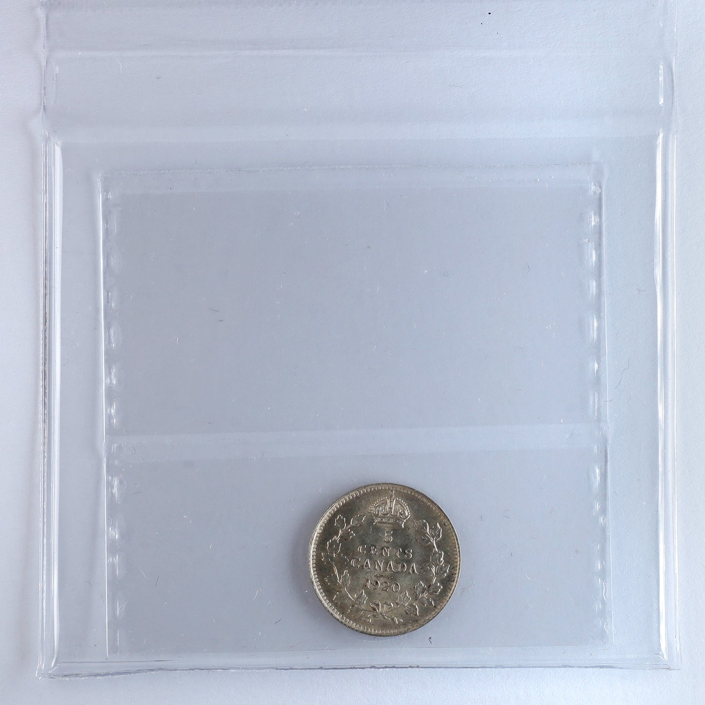 1920 Canada 5-cents ICCS Certified MS65 (XCZ 890)
