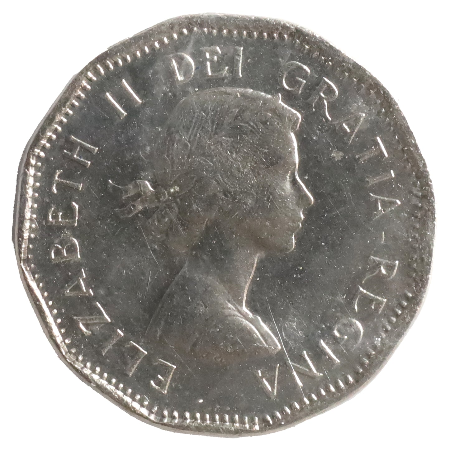 1962 Double 1962 Canada 5-cents ICCS Certified MS64