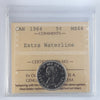 1964 Extra Waterline Canada 5-cents ICCS Certified MS64