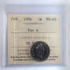 1996 Far 6 Canada 5-cents ICCS Certified MS63