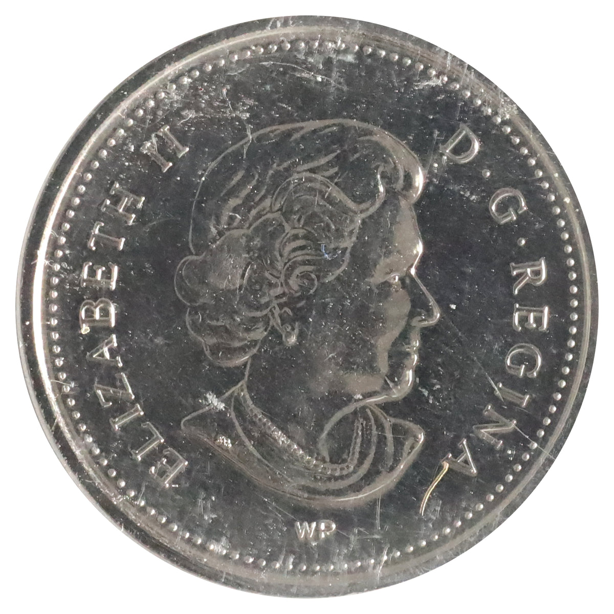 2003WP New Effigy Canada 5-cents ICCS Certified MS65 NBU