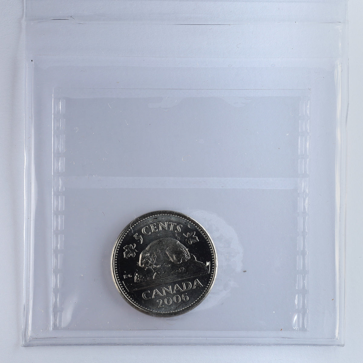 2006 Canada 5-cents ICCS Certified MS64
