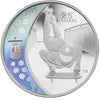 2009 Canada $25 Skeleton Olympic Sterling Silver Hologram Coin
