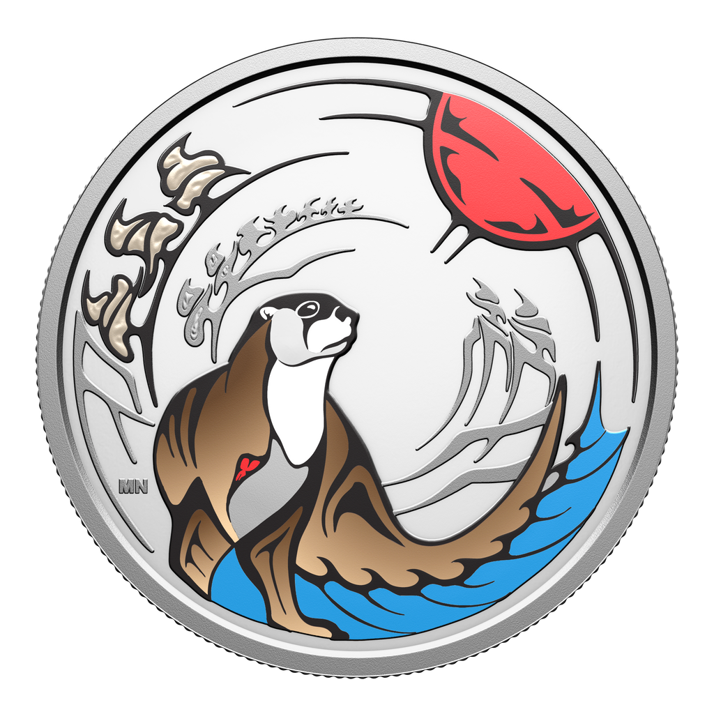 (Pre-Order) 2026 Canada $15 Clan Animals: Otter Fine Silver Coin (No Tax)
