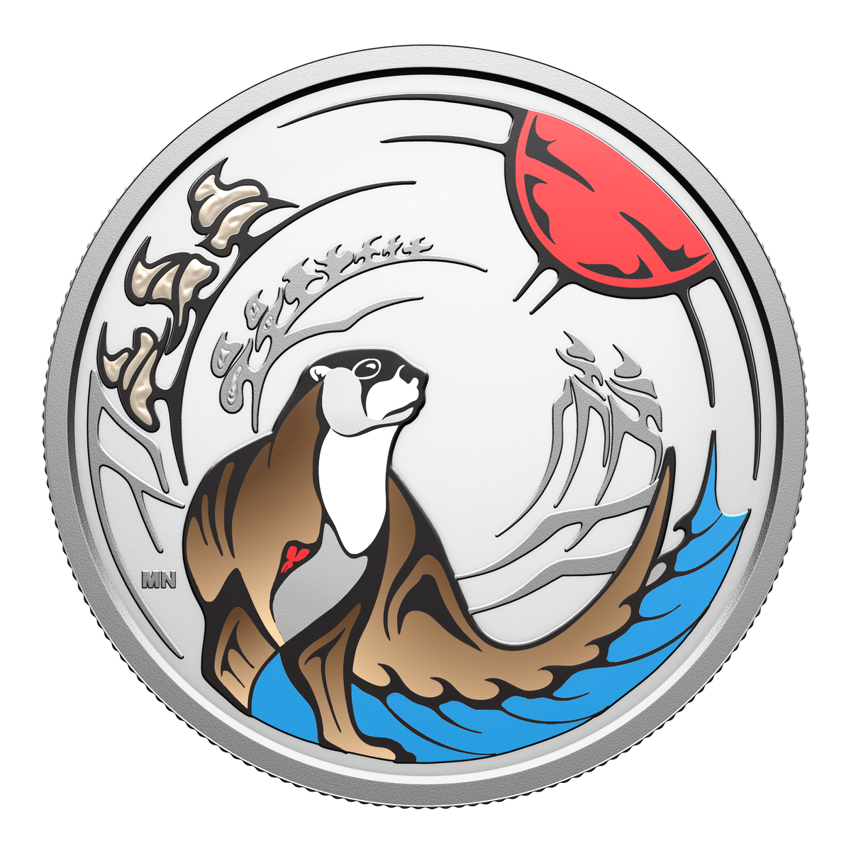 (Pre-Order) 2026 Canada $15 Clan Animals: Otter Fine Silver Coin (No Tax)