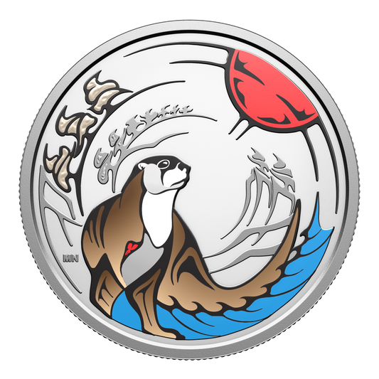 (Pre-Order) 2026 Canada $15 Clan Animals: Otter Fine Silver Coin (No Tax)
