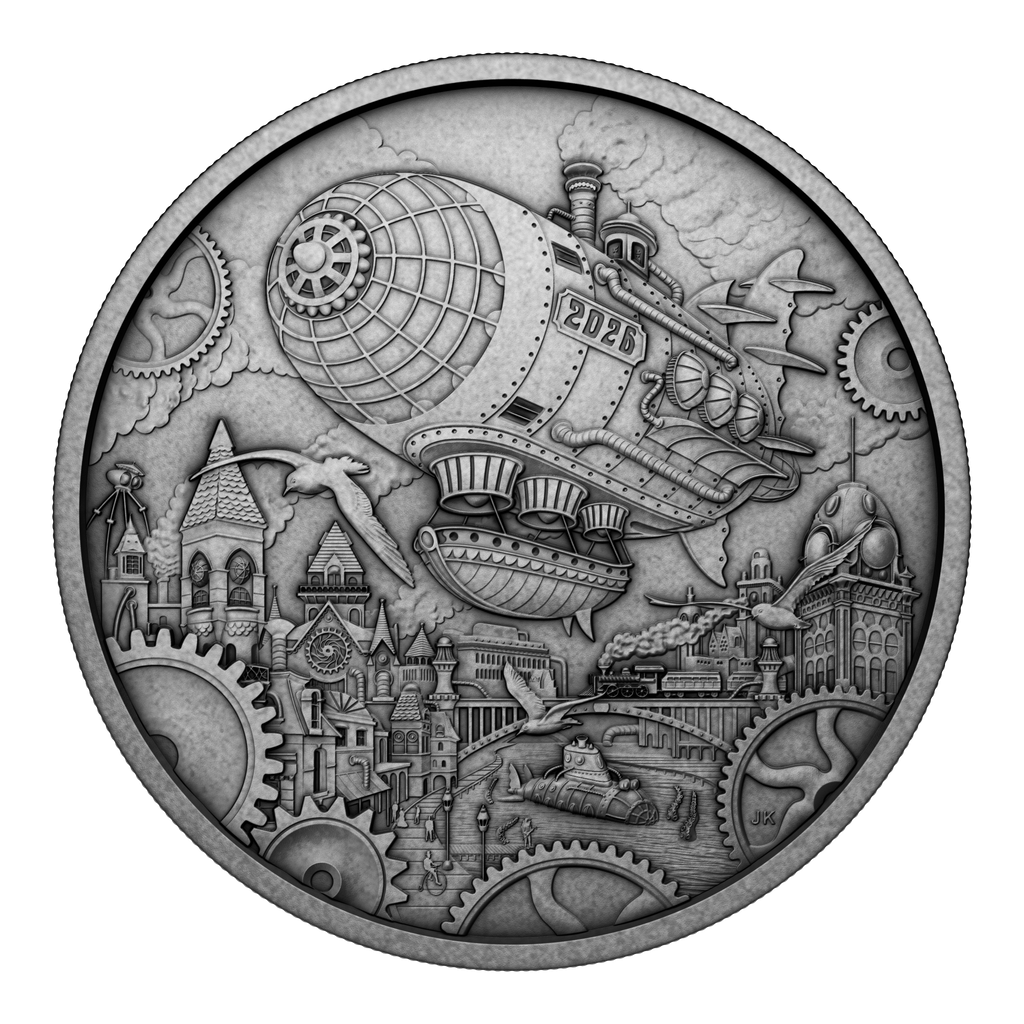(Pre-Order) 2026 Canada $50 A Whimsical Tale - Blimp Fine Silver (No Tax)