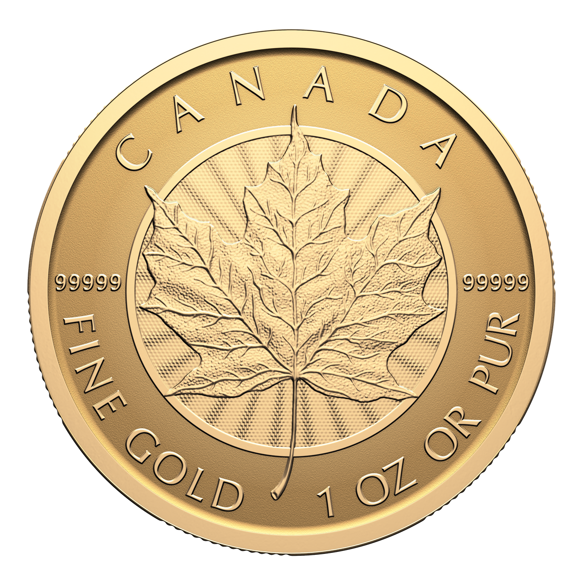 2027 Canada $200 Our Purest Maple Leaf (Premium Bullion) 1oz. Pure Gold Coin (No Tax)