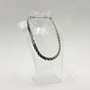 Sterling Silver Braided Necklace - 16"