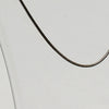 Sterling Silver Snake Link Necklace - 30"