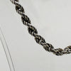 Sterling Silver Large Rope Necklace - 25"