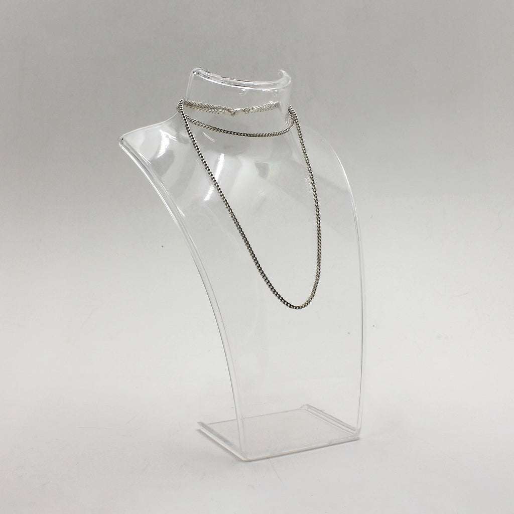 Sterling Silver Thick Curb Link Necklace - 22"