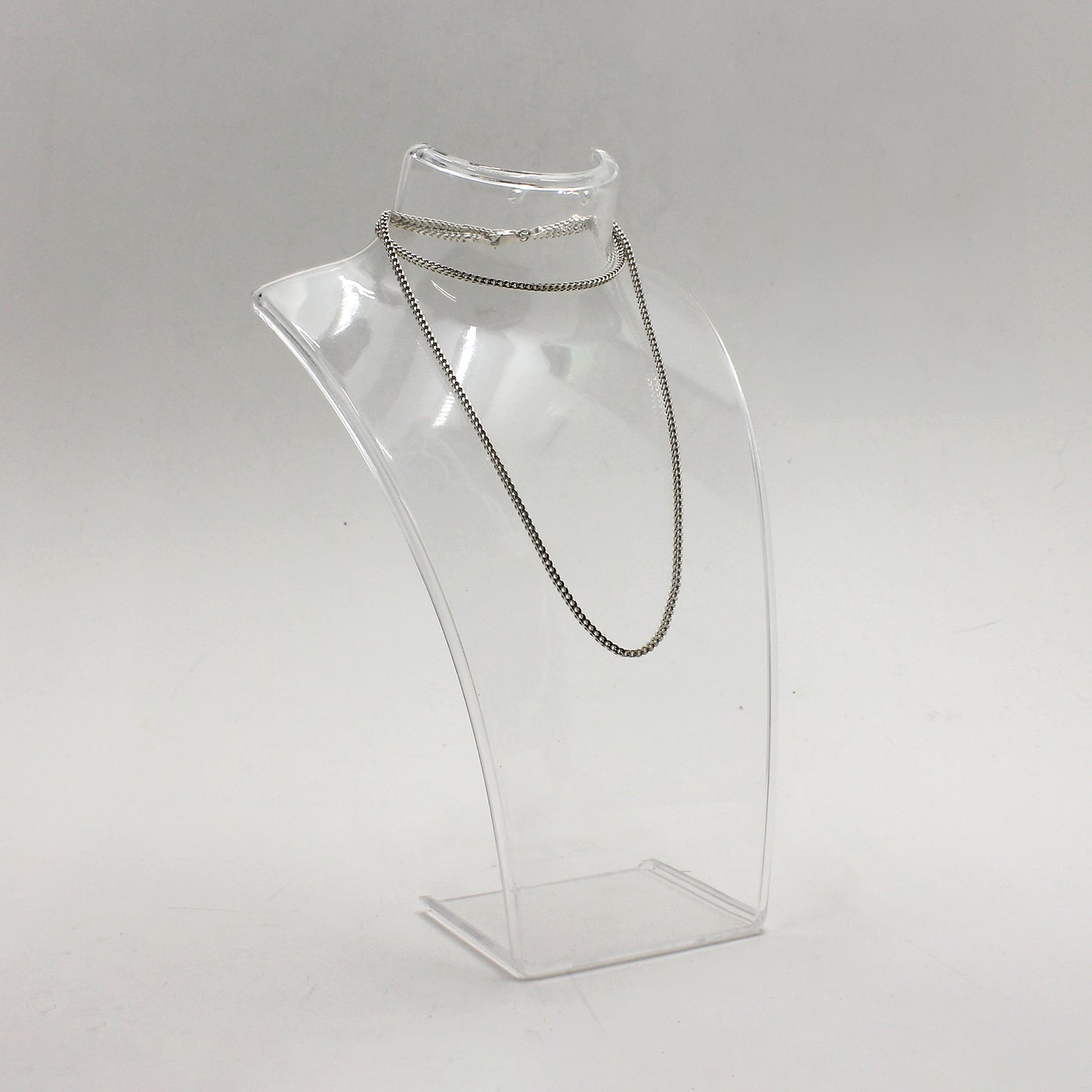 Sterling Silver Thick Curb Link Necklace - 22"