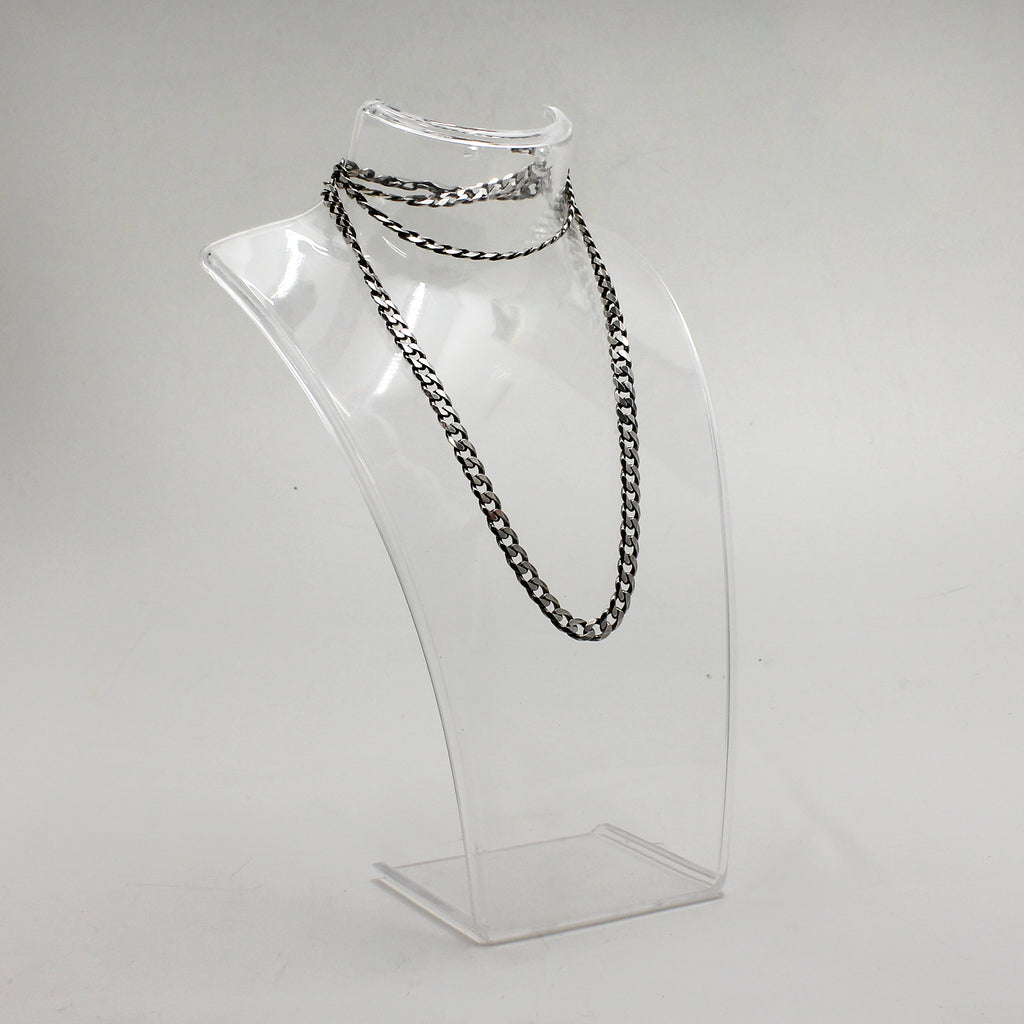 Sterling Silver Curb Necklace - 22"