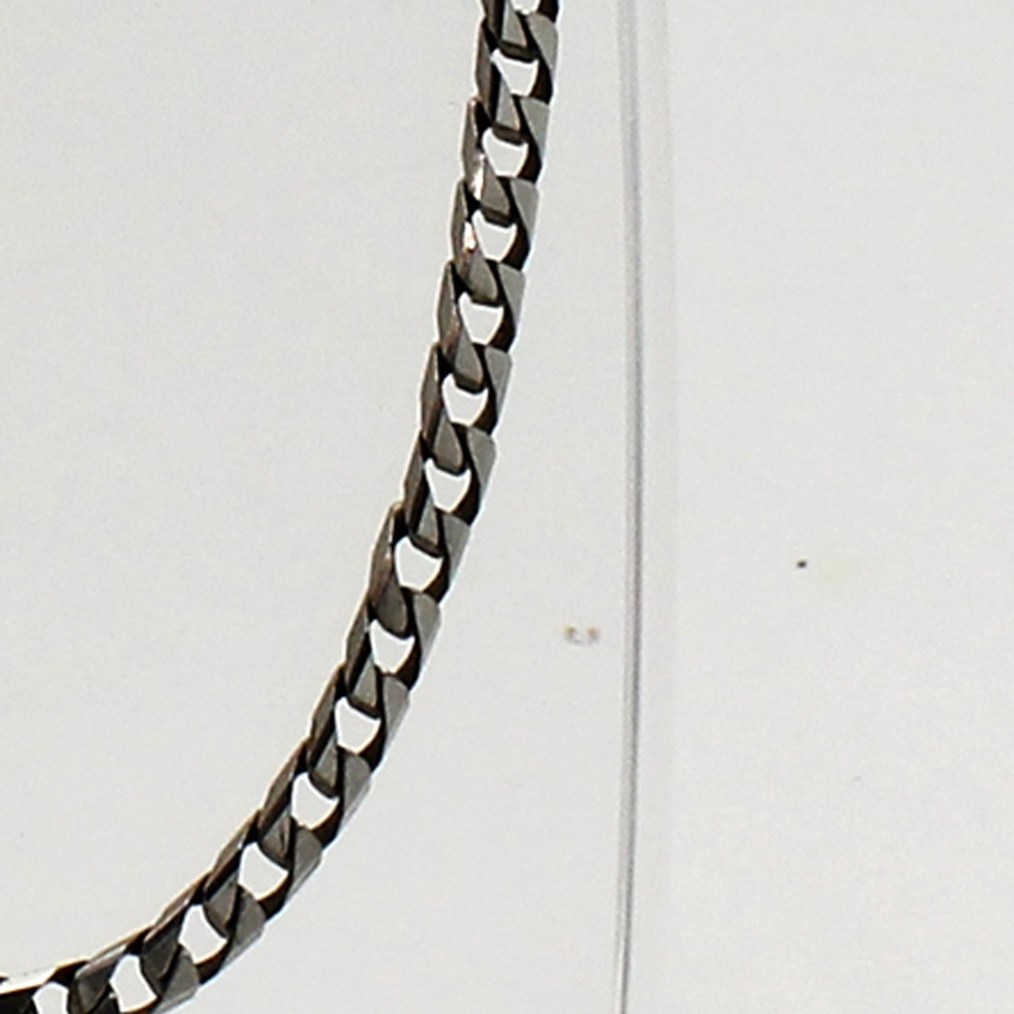 Sterling Silver Curb Necklace - 22"