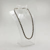 Sterling Silver Franco Link Necklace - 18.5"