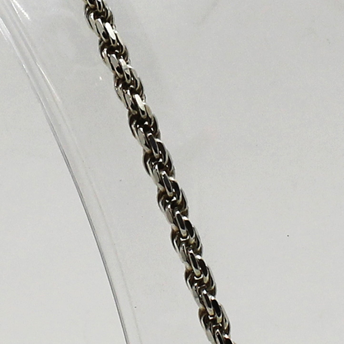 Sterling Silver Franco Link Necklace - 18.5"