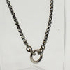Sterling Silver 'David Yurman" Amulet Box Chain Necklace - 20"