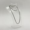 Sterling Silver Box Chain Necklace - 27.5"
