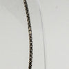Sterling Silver Box Chain Necklace - 27.5"