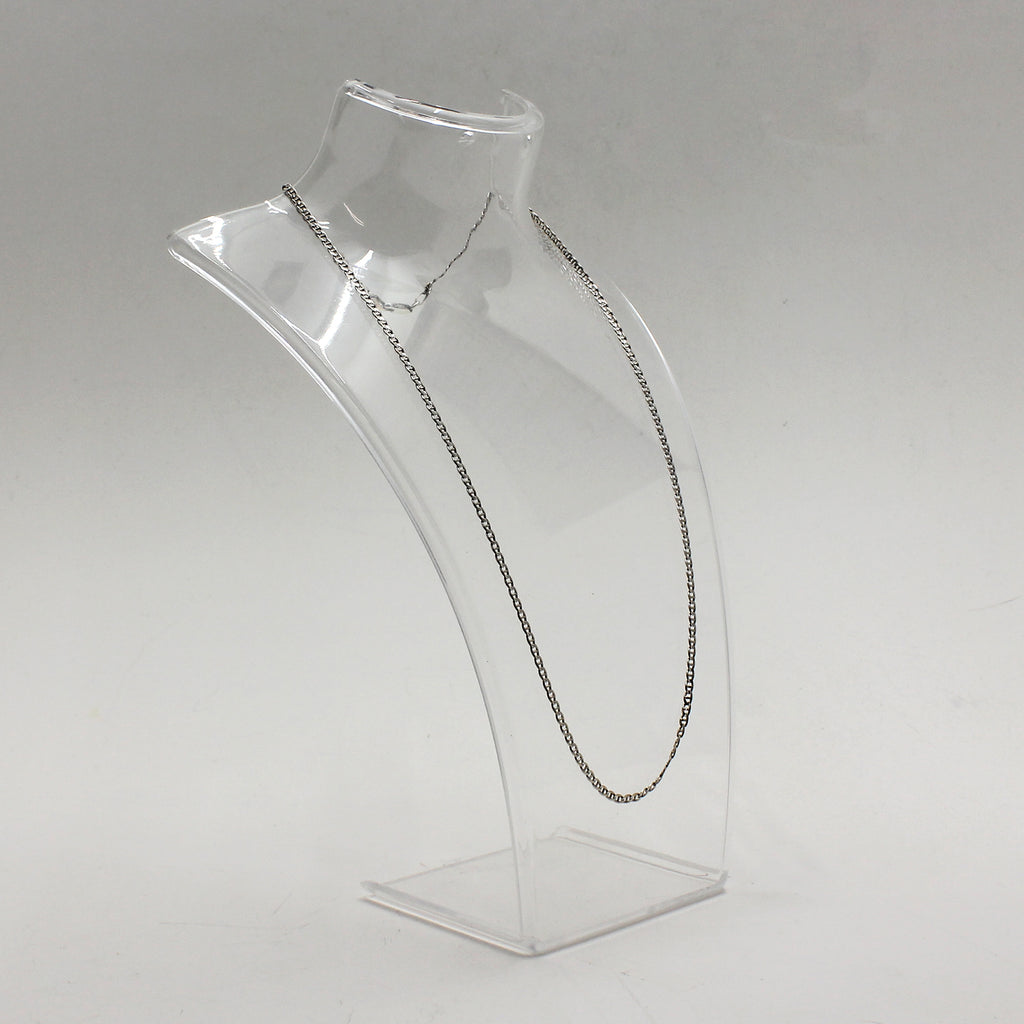 Silver Silver Flat Anchor Link Necklace - 20"