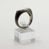 Sterling Silver Brushed Minimalist Ring - 9