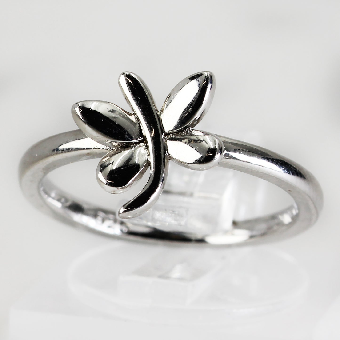 Sterling Silver Dragonfly Ring - Size 5