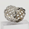Sterling Silver Basket Weave - Size 7