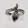 Sterling Silver Serpent Ring- Size 9