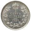 1920 Canada 5-cents AU-UNC (AU55) Scratched, cleaned, or impaired