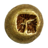Ancient Ionia 650 BC "Very First Coinage" Electrum EL Striate Hemi Hekte 1/12th Stater AU-UNC (AU55) RARE