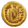 Late Roman Empire 476-491AD Zeno Gold Solidus UNC+ (MS62)