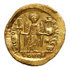 Late Roman Empire 518-527AD Justin I Gold Solidus Uncirculated (MS60)