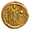 Late Roman Empire 527-565AD Justinian I Gold Solidus Almost Uncirculated (AU50)