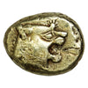 Ancient Lydian Kingdom 610-546BC "The First Coinage" Sardes Lions Head El Trite EF-AU (EF45) Scratched RARE