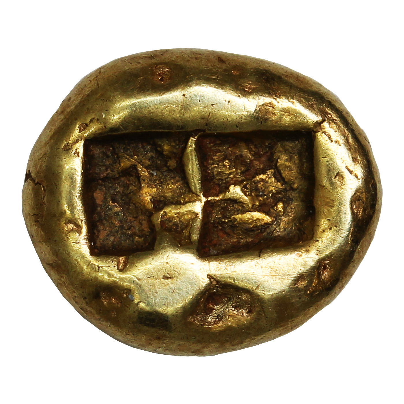 Ancient Lydian Kingdom 610-546BC "The First Coinage" Sardes Lions Head El Trite Extra Fine (EF40) RARE