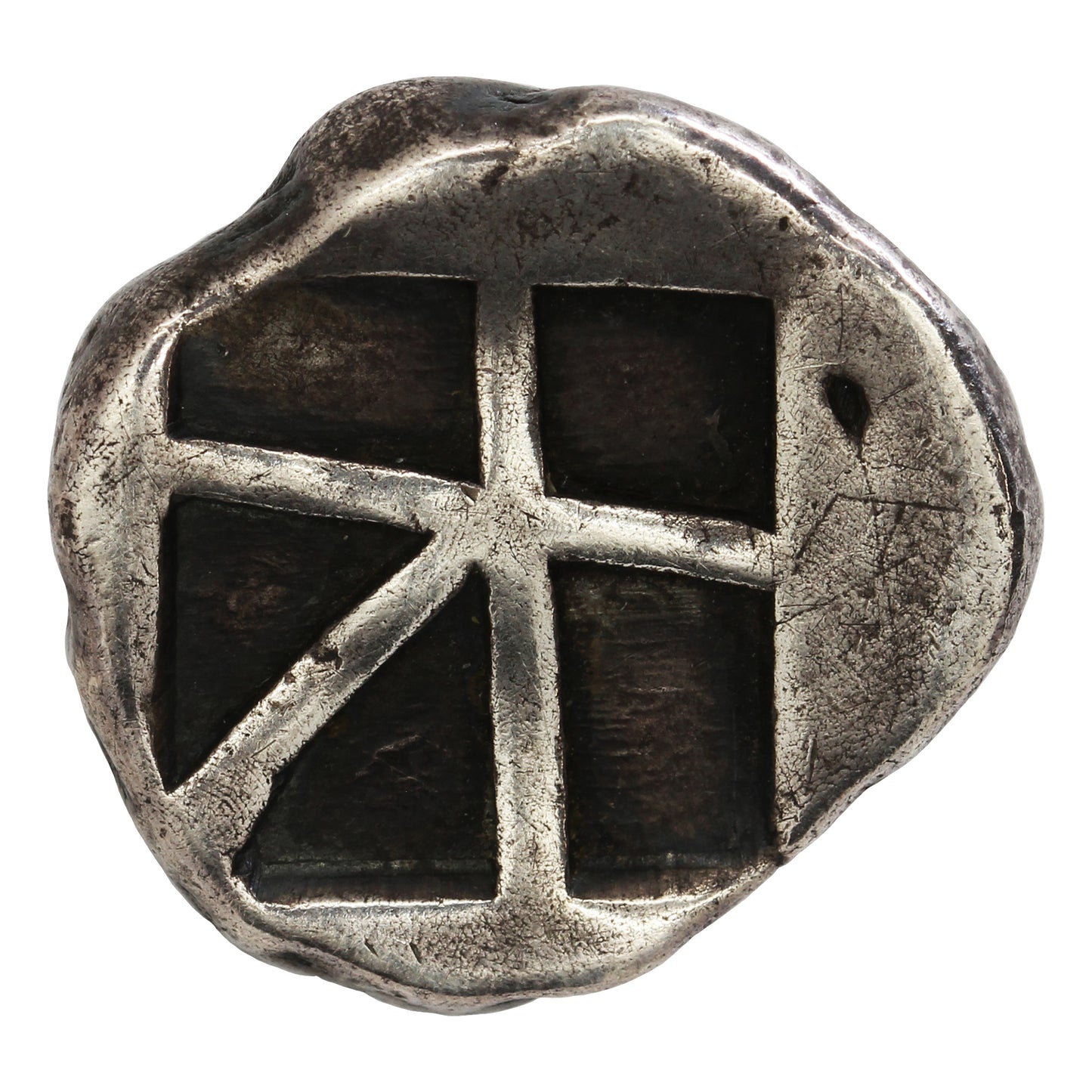 Ancient Greece 456-45BC Land Tortoise Aegina Silver Stater Extra Fine (EF40)