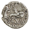 Ancient Roman Republic 137BC Faustulus & Wolf S. Pompeius Silver Denarius Extra Fine (EF40)