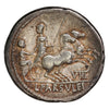 Ancient Roman Republic 76BC L. Farsuleuis Mensor Silver Denarius VF-EF (VF30)