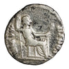 Ancient Rome 14-37AD 'Tribute Penny' Tiberius Silver Denarius Very Fine (VF20)