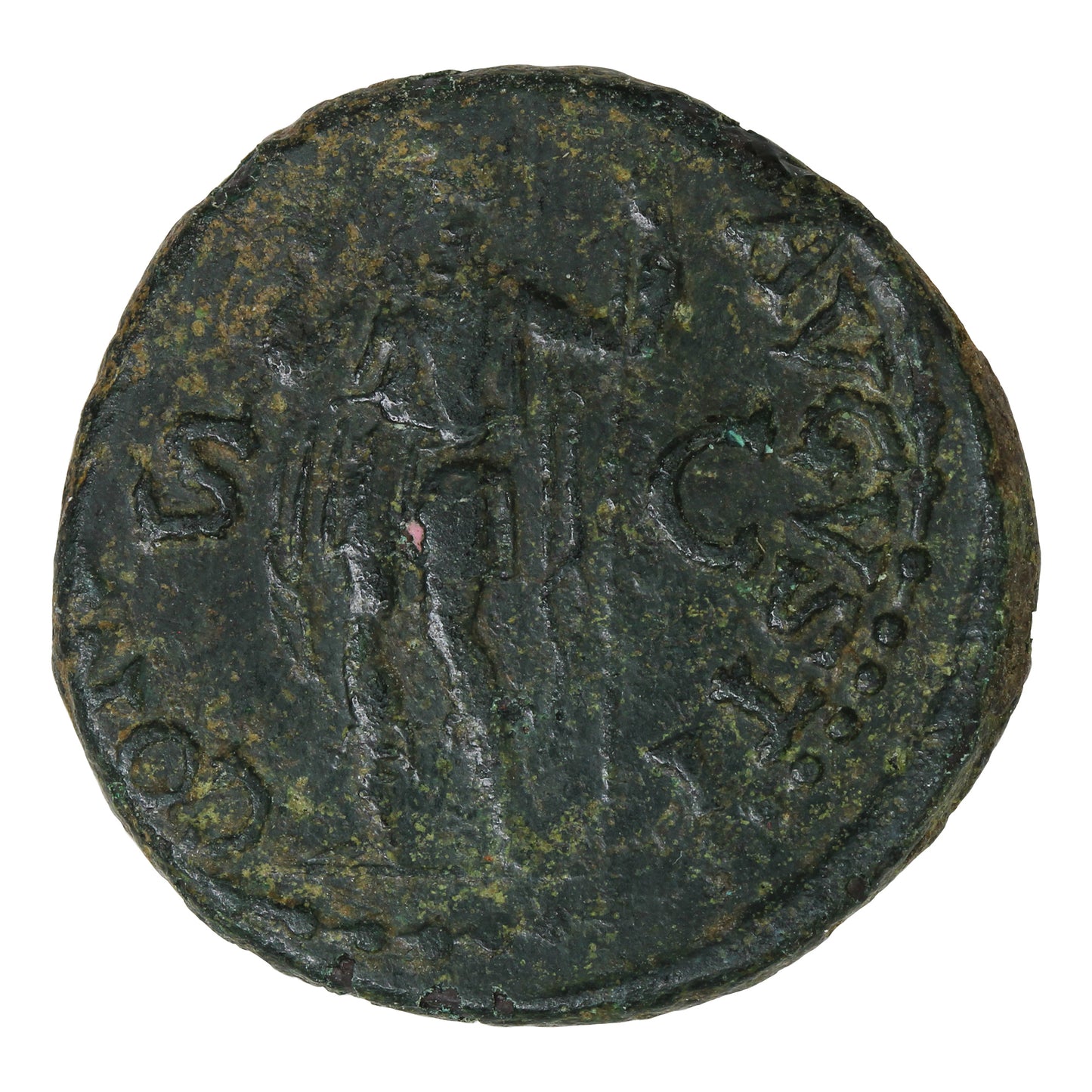 Ancient Rome 42AD Claudius Copper As VF-EF (VF30)