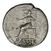 Ancient Rome 54-68AD Nero Silver Denarius EF-AU (EF45)